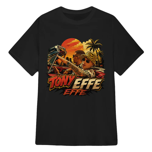 Tony Effe Merch Sunset Drive Retro Vibe