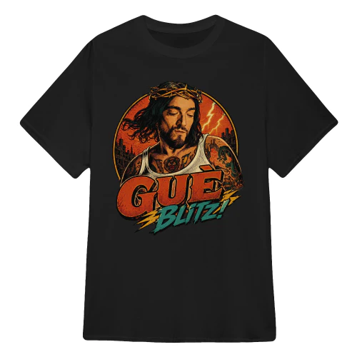 Guè Merch Blitz Vintage Comic Art