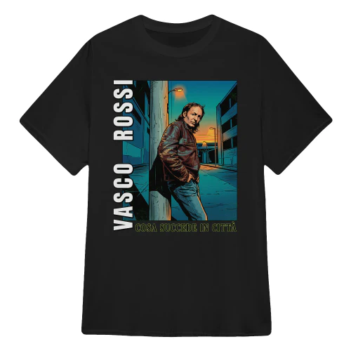 Vasco Rossi Merch Cosa Succede In Citta Graphic Art