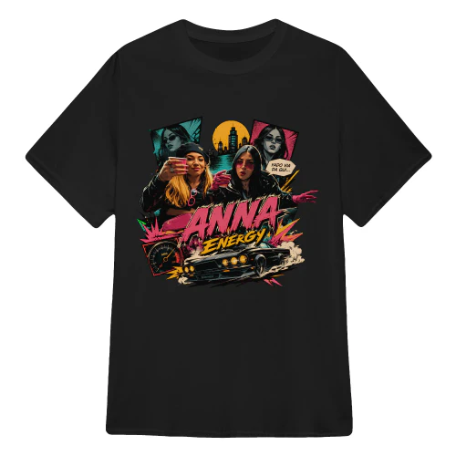 Anna Pepe Merch Vado Via Da Qui Retro Comic Graphic