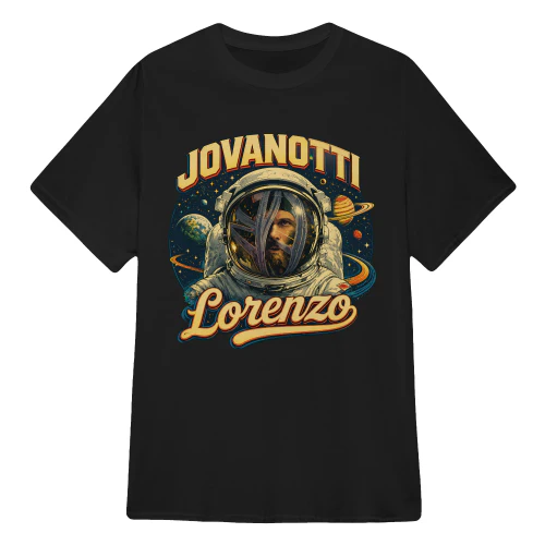 Jovanotti Merch Lorenzo Astronauta Retro Spazio Cosmico