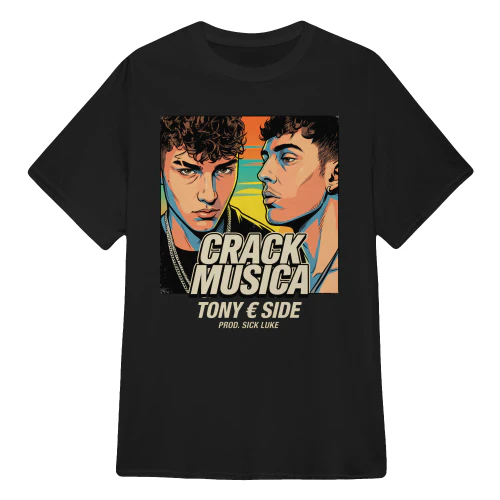 Tony Effe Merch Crack Musica Pop Art Graphic
