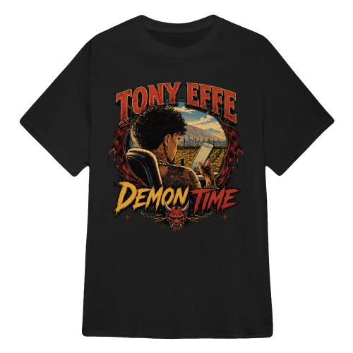 Tony Effe Merch Demon Time Artwork