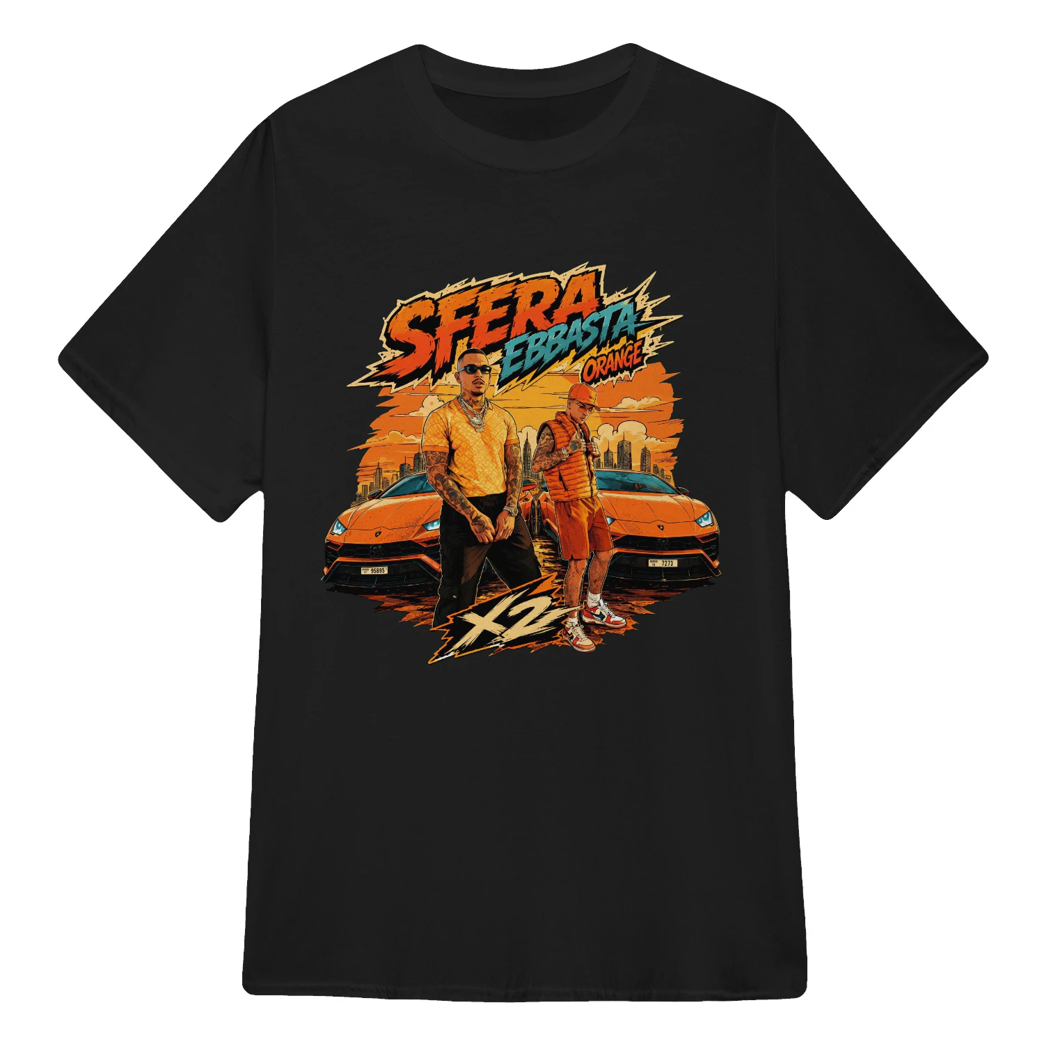 Sfera Ebbasta Merch Orange Trap