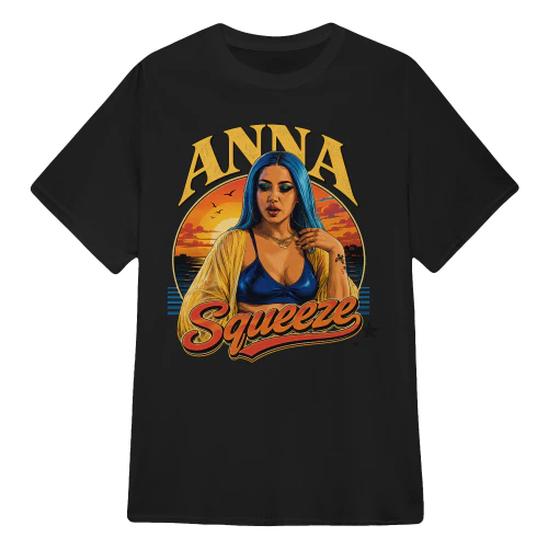Anna Pepe Merch Squeeze Retro Sunset