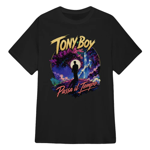 Tony Boy Merch Passa il Tempo Retro Synthwave