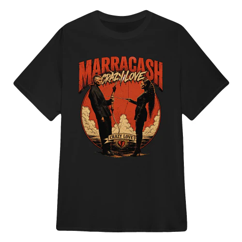Marracash Merch Crazy Love Vintage Graphic