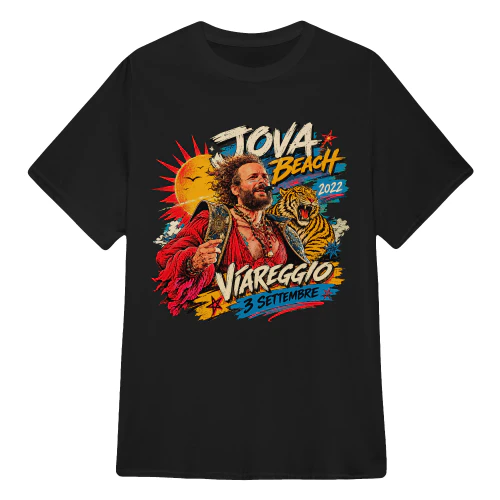 Jovanotti Merch Jova Beach 2022 Viareggio Graphic