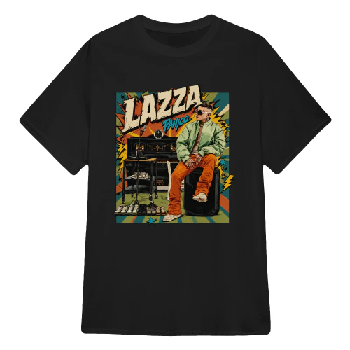 Lazza Merch Panico Retro Pop Art