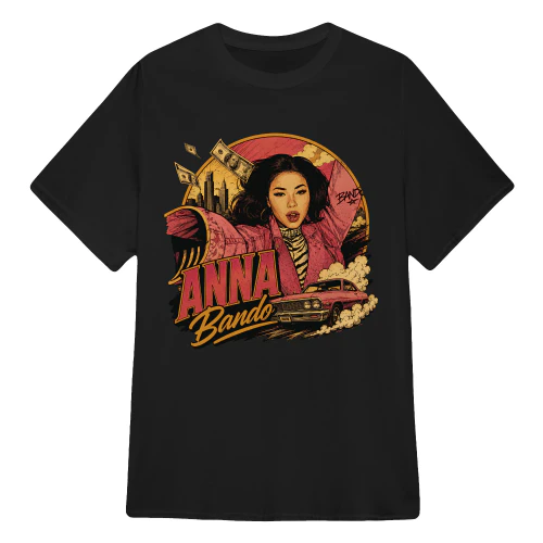 Anna Pepe Merch Bando Vintage Hip Hop Artwork