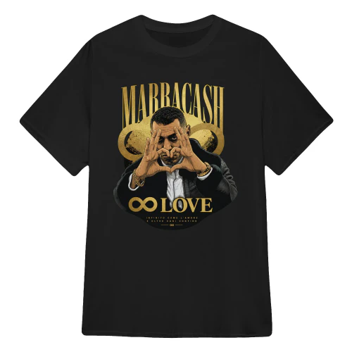 Marracash Merch Infinity Love Graphic Art