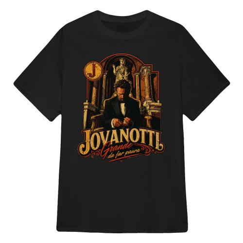 Jovanotti Merch Grande Da Far Paura Retro Graphic