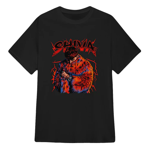 Shiva Merch Giovane Re Fulmini Rossi