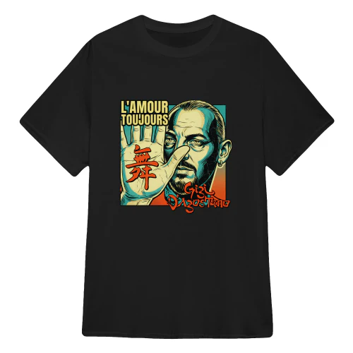 Gigi D'Agostino Merch L'Amour Toujours Retro Pop Art