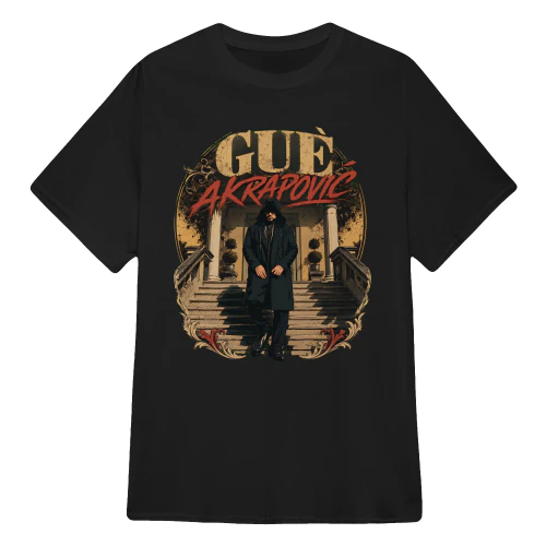 Guè Merch Akrapovic Vintage Rap Graphic