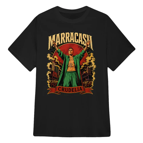 Marracash Merch Crudelia King Del Rap Vintage Art