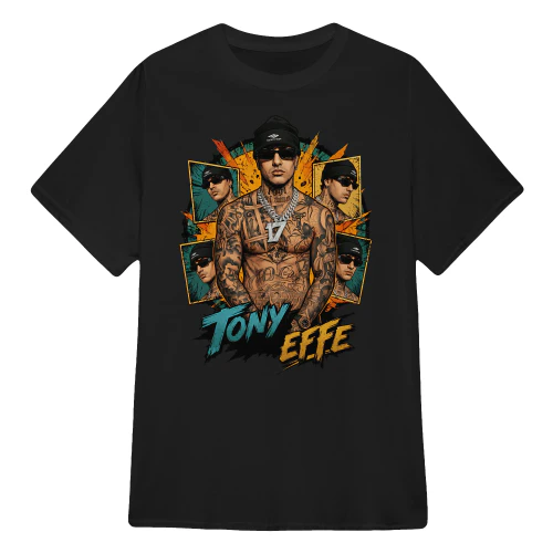 Tony Effe Merch Icona Trap Tattoo Art Design