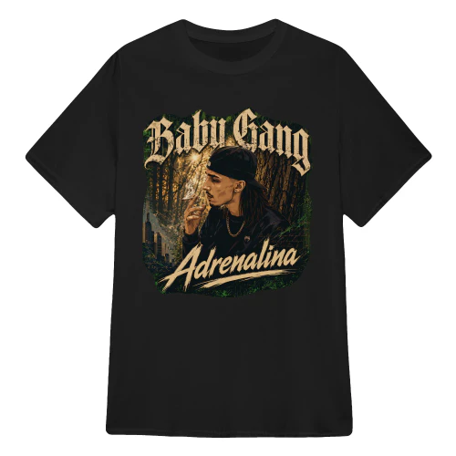 Baby Gang Merch Adrenalina Street Graphic