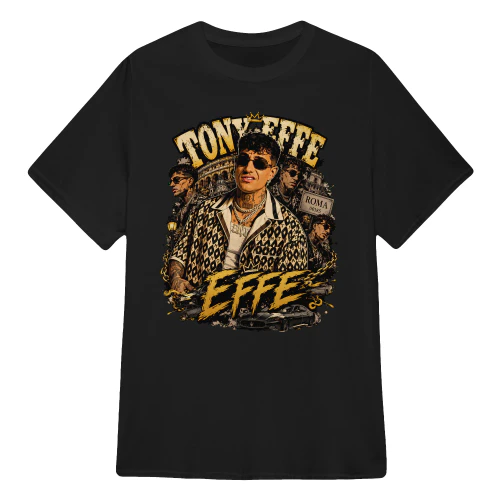 Tony Effe Merch Roma Vintage Rap Design