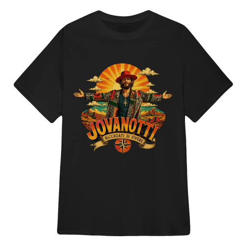Jovanotti Merch Ricordati Di Vivere Vintage Poster Art