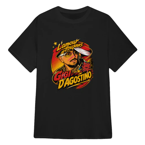Gigi D'Agostino Merch L'amour Toujours Retro Rave Art