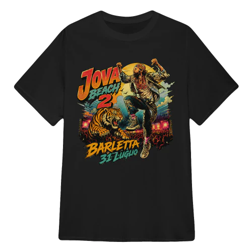 Jovanotti Merch Jova Beach 2 Barletta Tigre
