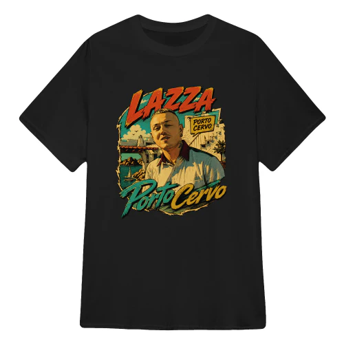 Lazza Merch Porto Cervo Vintage Comic Edition
