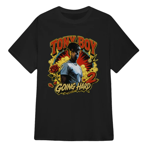 Tony Boy Merch Going Hard 2 Vintage Comic Art