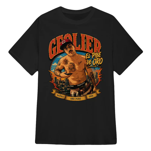 Geolier Merch El Pibe De Oro Napoli 1996 Art