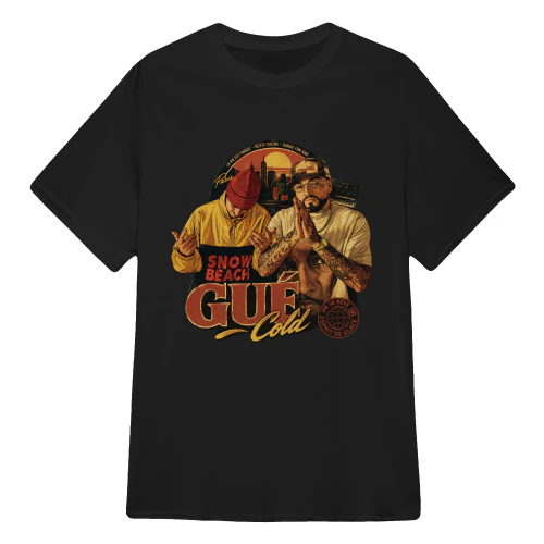 Guè Merch Gué Cold Snow Beach Urban Graphic