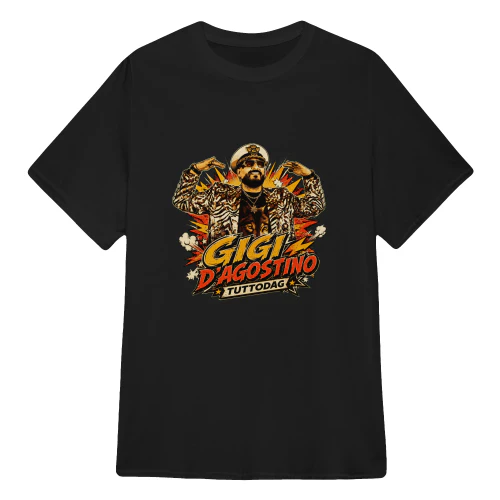 Gigi D'Agostino Merch Tuttodag Comic Noir Art