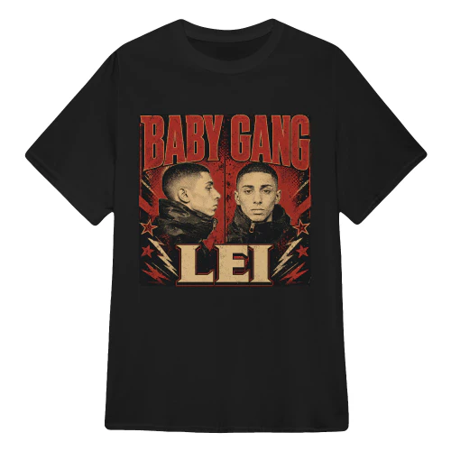 Baby Gang Merch LEI Vintage Mugshot Portrait