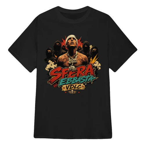 Sfera Ebbasta Merch VDLC Graphic Comic Art