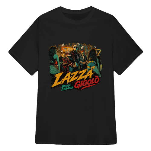 Lazza Merch Gigolo Sfera Ebbasta Urban Artwork