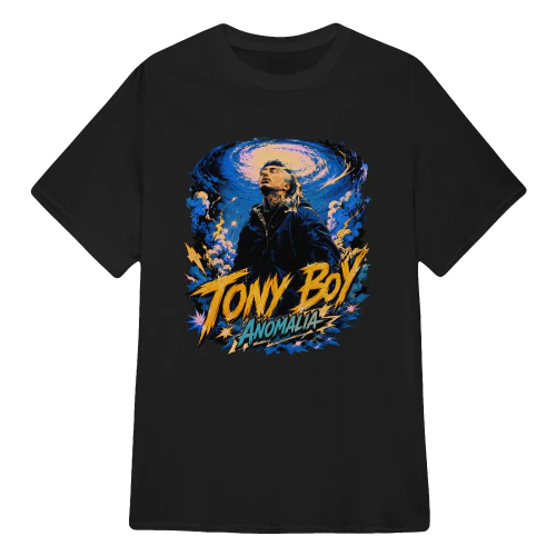 Tony Boy Merch Esclusiva Illustrazione Cosmica Anomalia