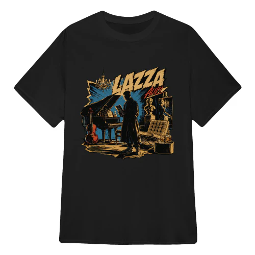 Lazza Merch Alibi Noir Comic Artwork