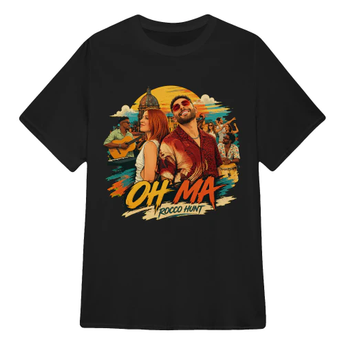 Rocco Hunt Merch Oh Ma Retro Summer Vibe