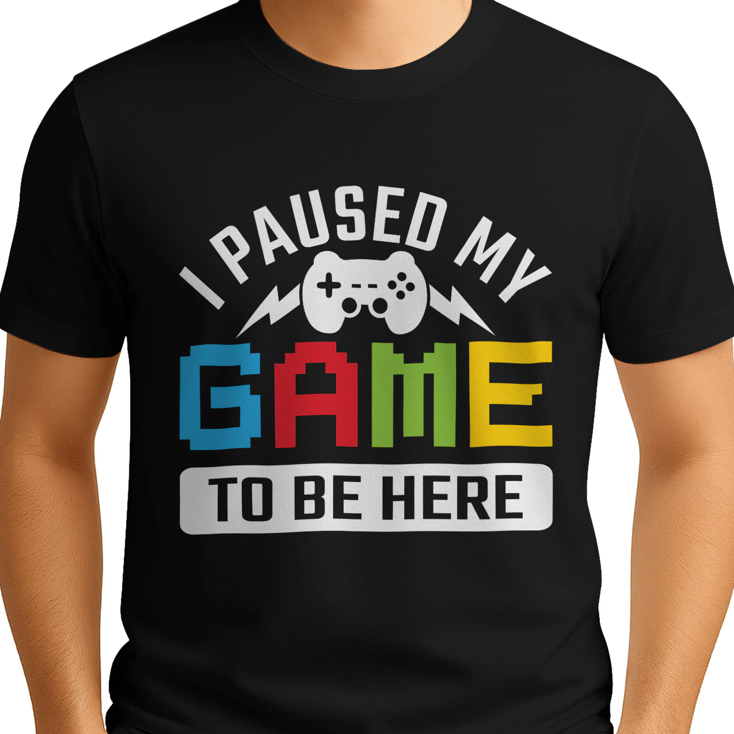 I Paused My Game To Be Here Controller T-Shirt