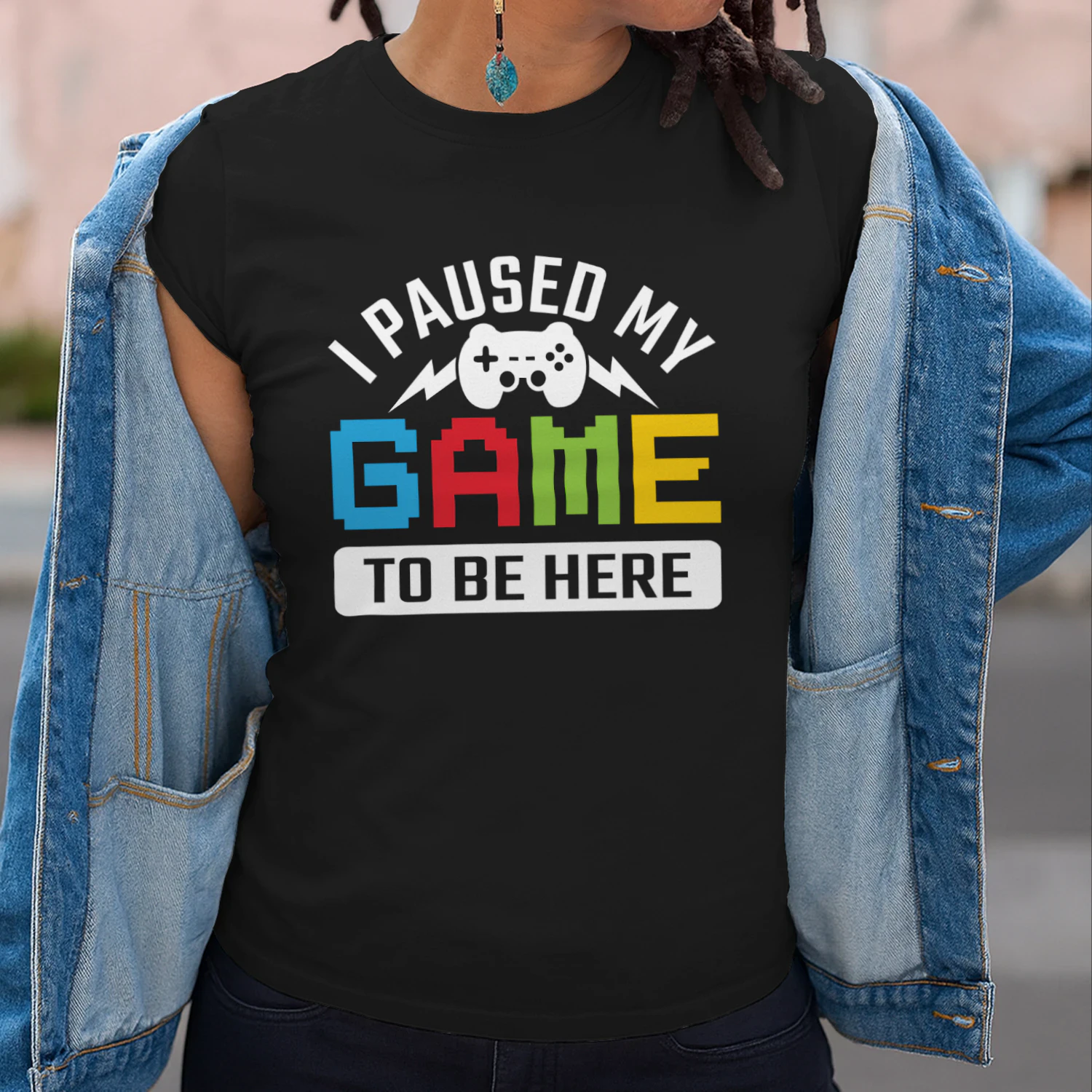 I Paused My Game To Be Here Controller T-Shirt