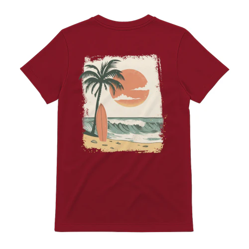 Summer Boho Graphic T-Shirt Design 