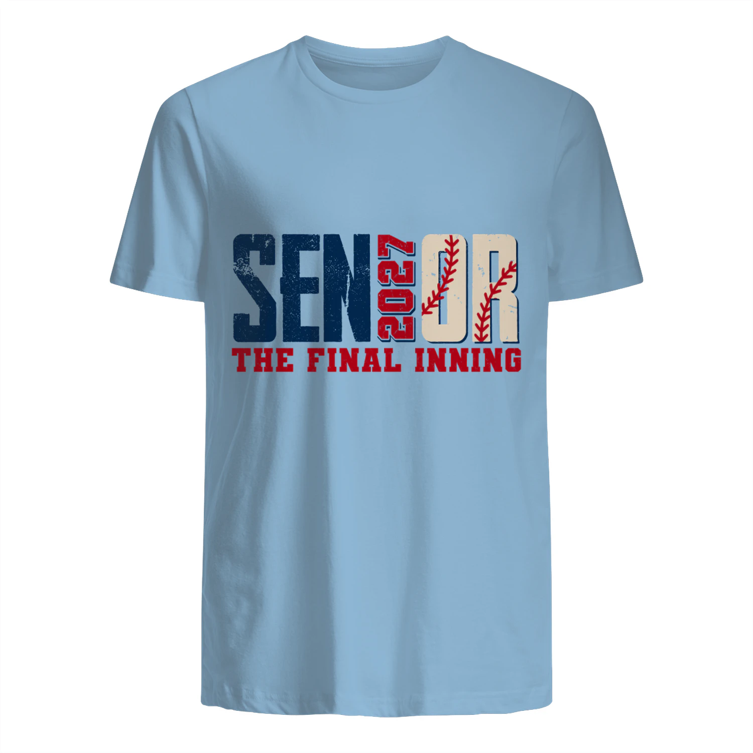 Senior 2027 The Final Inning Baseball Graduation T-Shirt