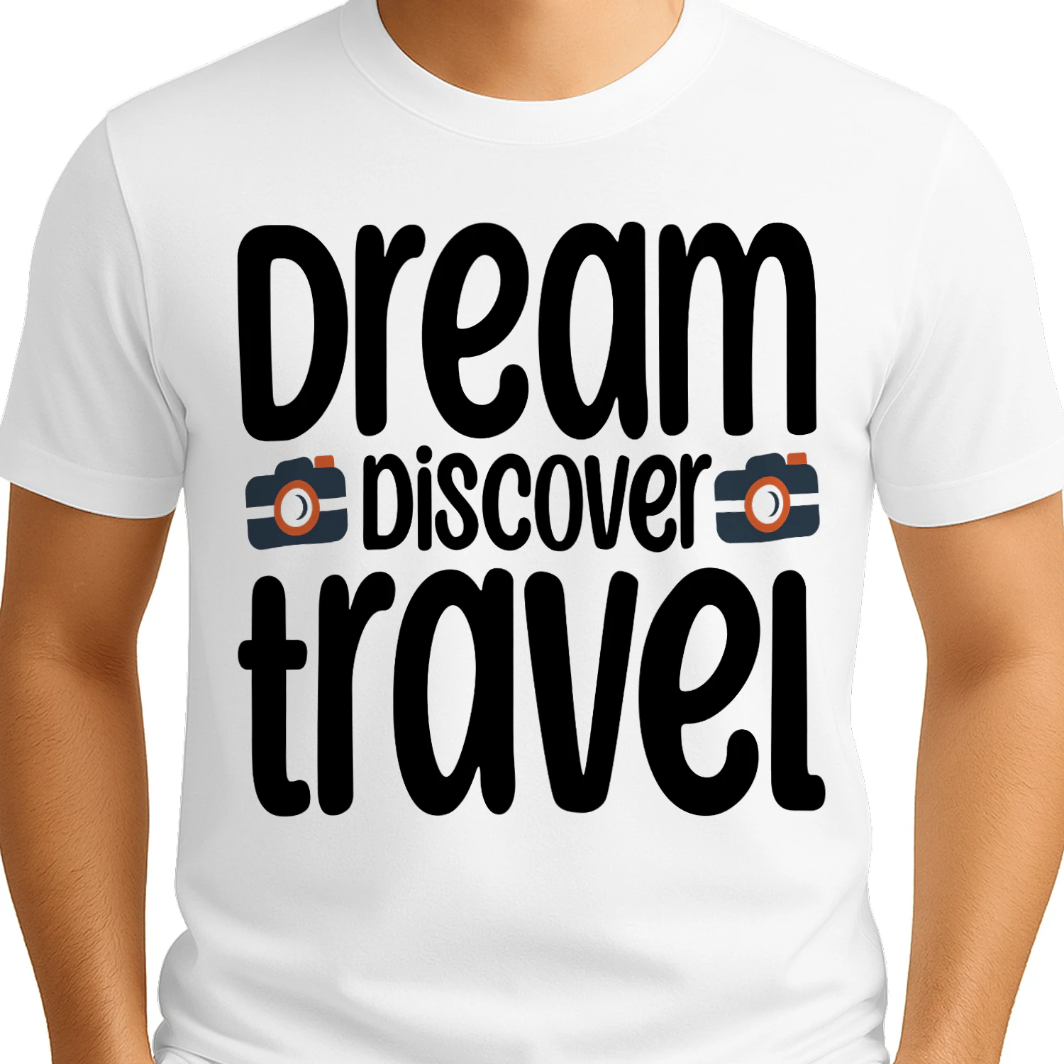 Dream Discover Travel Graphic T-Shirt