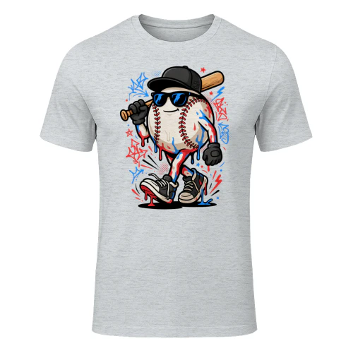 Cool Baseball Mascot Drip Series
