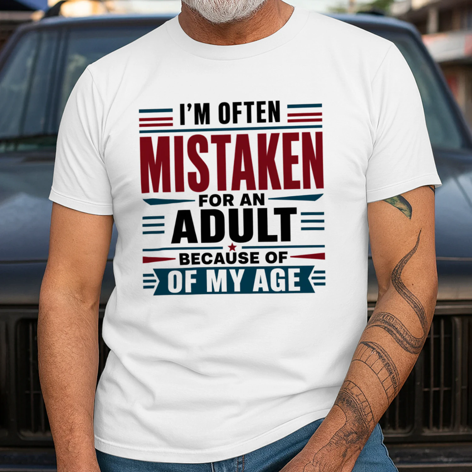 I'm Often Mistaken for an Adult Because of My Age Funny Birthday Shirt
