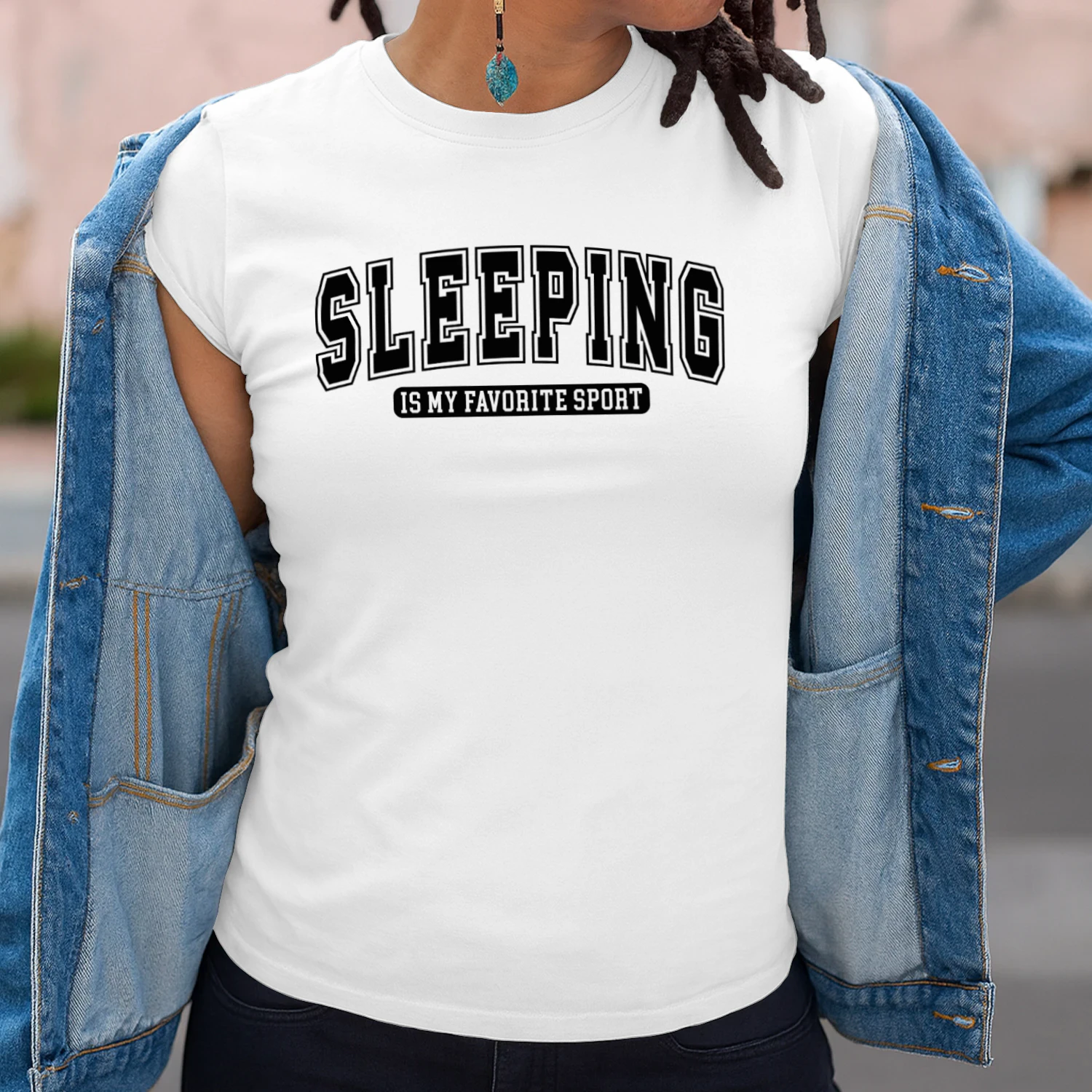Sleeping Is My Favorite Sport Funny T-Shirt