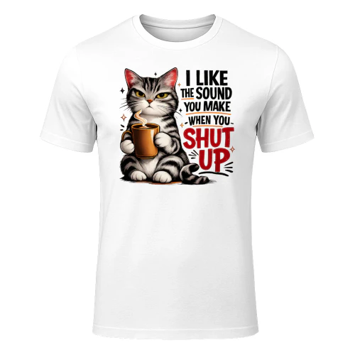Shut Up Cat Humor