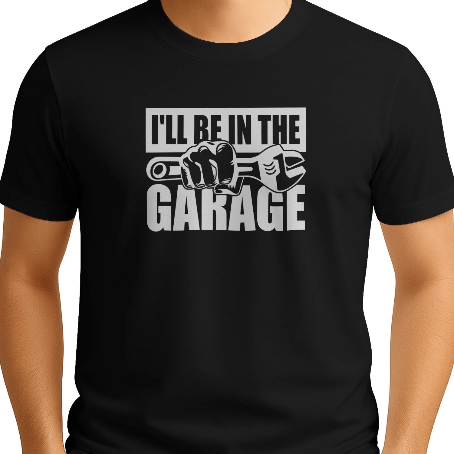 Ill Be in the Garage Funny Garage Lover Mechanic Shirt