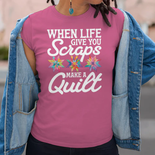 Make A Quilt From Scraps