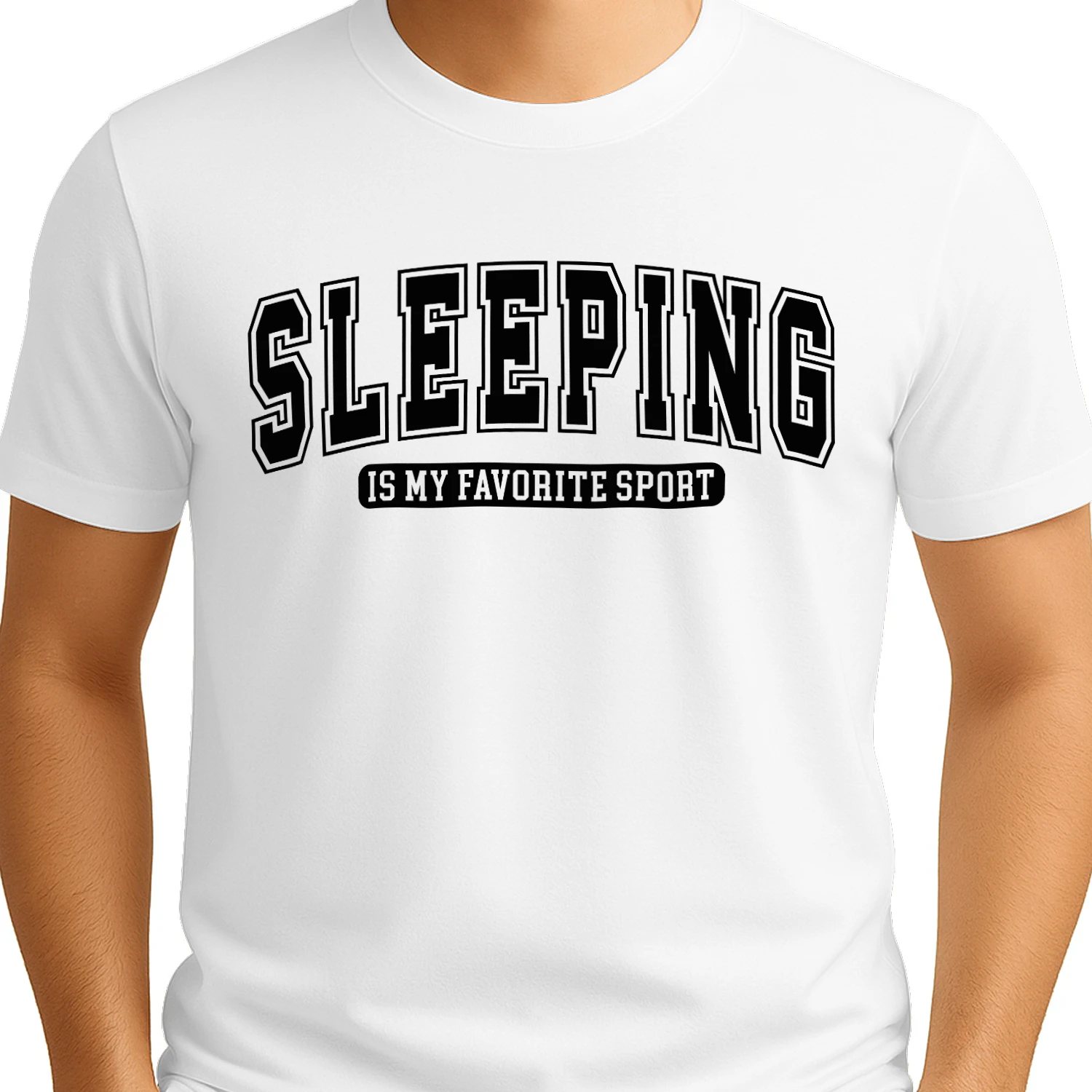 Sleeping Is My Favorite Sport Funny T-Shirt