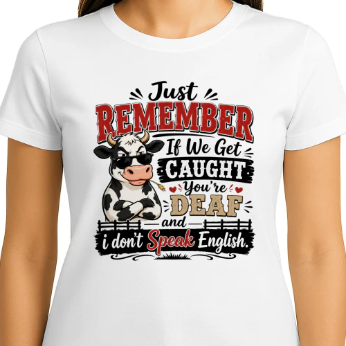 Funny Cow I Don’t Speak English